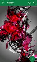 پوستر Wallpaper Warna Merah