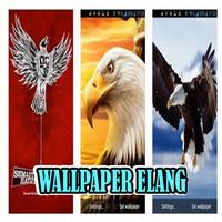 Wallpaper Burung Elang & Garuda 포스터