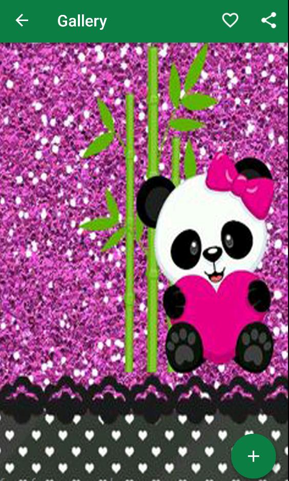  Gambar  Panda  Pink  Lucu Wallpaper  WallpaperShit