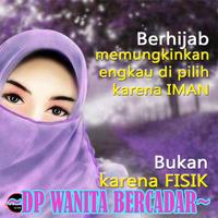 Dp Gambar Wanita Bercadar ภาพหน้าจอ 1