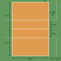 Gambar Lapangan Bola Voli syot layar 1