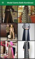 Model Gamis Batik Kombinasi 2018 截图 2