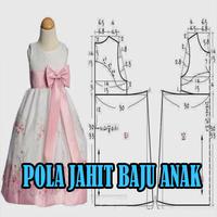 Pola Jahit Baju Anak پوسٹر