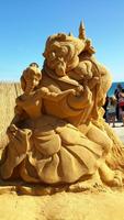 Sand Castle Art HD Wallpapers 포스터