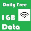 Daily Free 1 GB Data