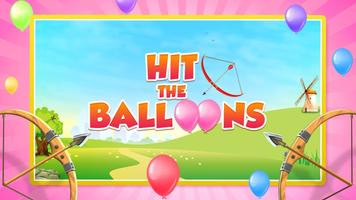 Hit the Balloons Kids Pop Game poster