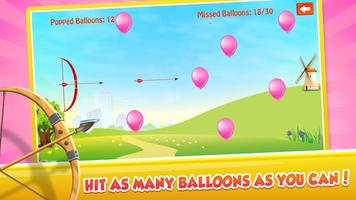 Hit the Balloons Kids Pop Game تصوير الشاشة 1