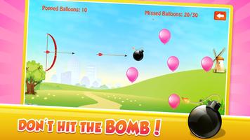 Hit the Balloons Kids Pop Game syot layar 2