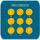 Мировые валюты иконка