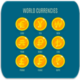 العملات العالمية أيقونة