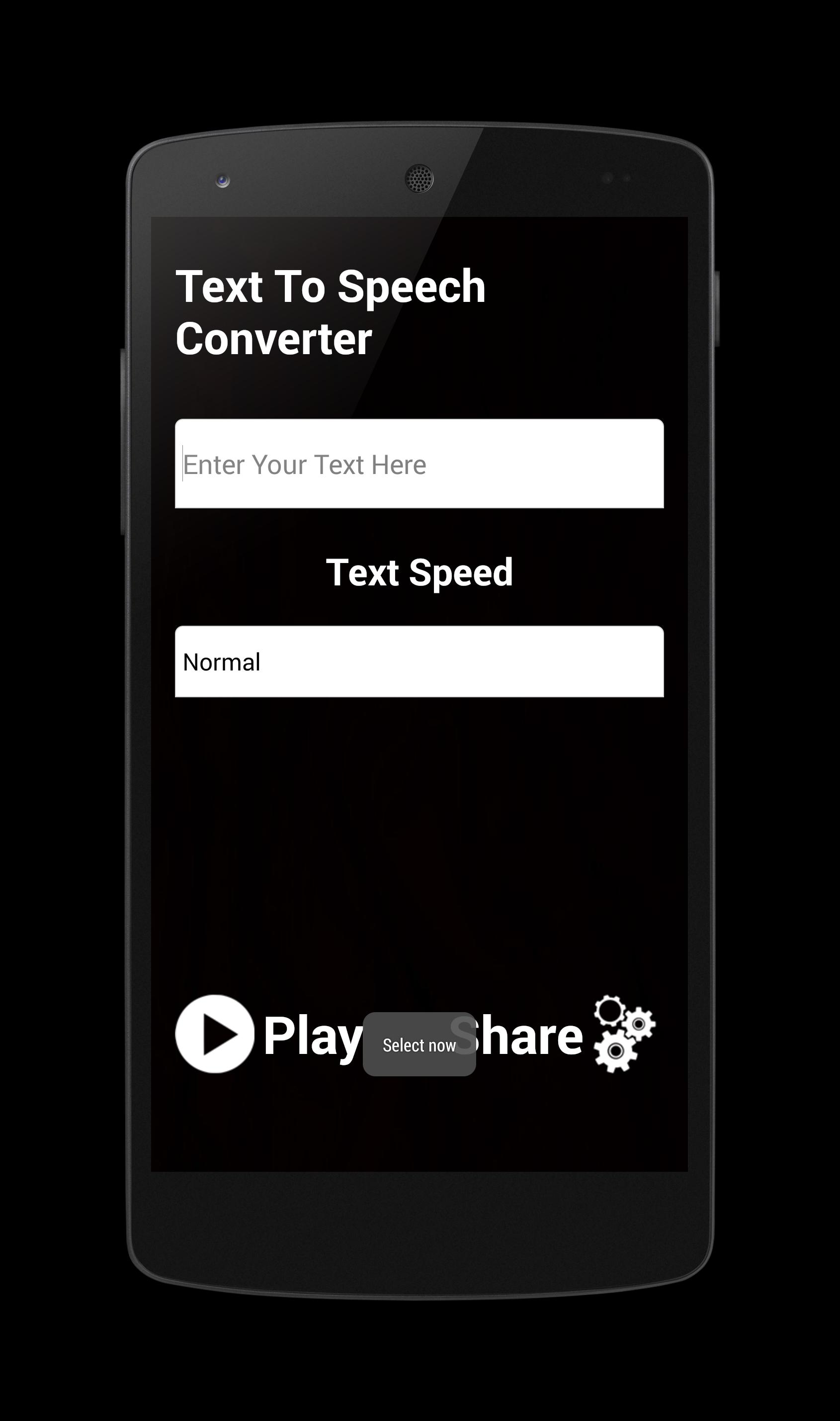 Text to speech converter apk for android download