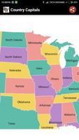 USA States & Country Capitals capture d'écran 2
