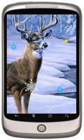 Deer Winter live wallpaper capture d'écran 2