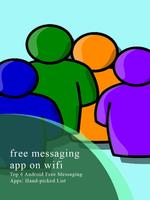Free Messaging Apps Guide Affiche