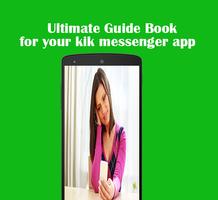 Free Messenger Kik Guide تصوير الشاشة 1