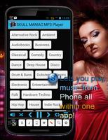 SKULL MANIAC MP3 Player 스크린샷 1