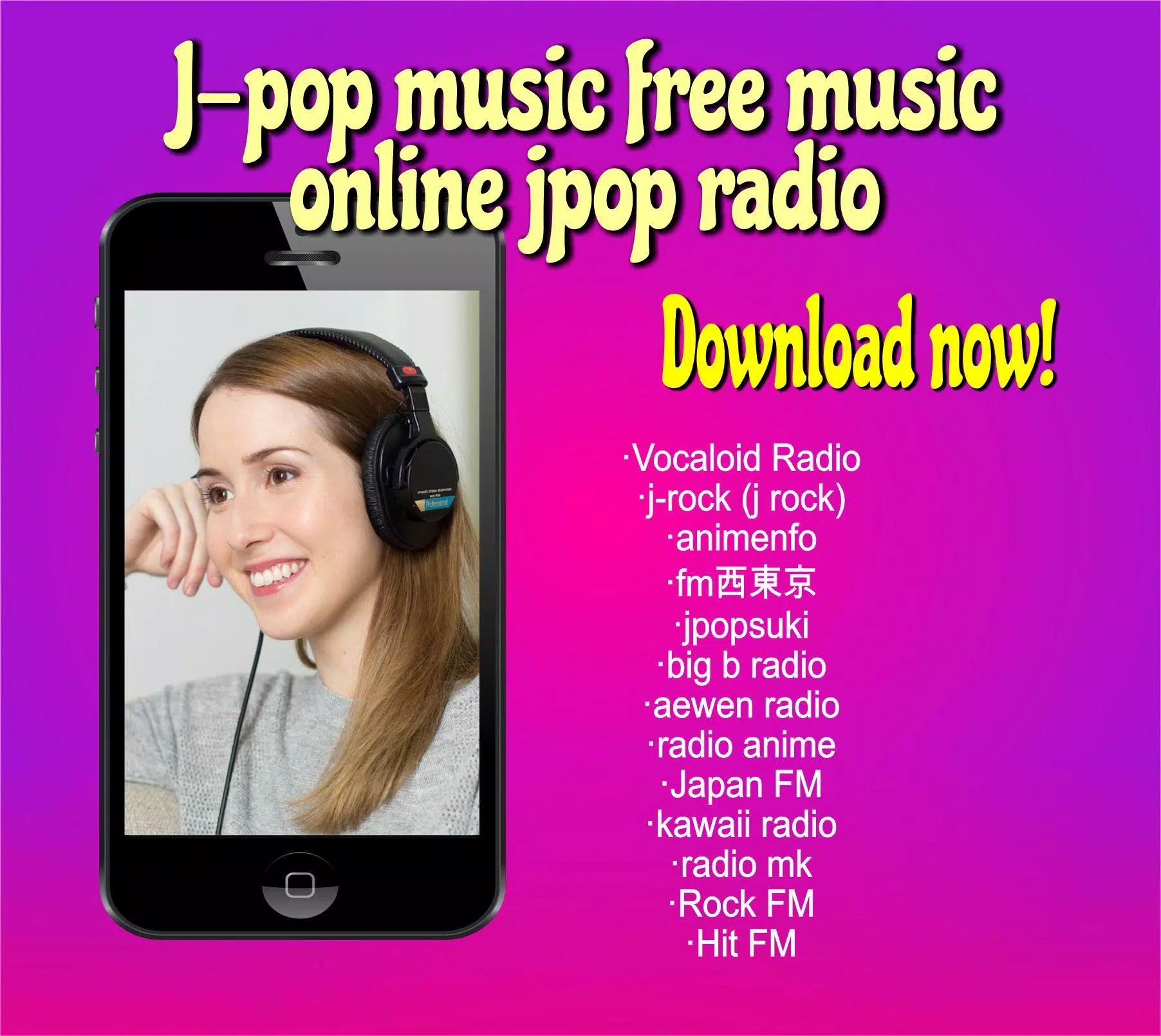 Descarga de APK de J-pop free music online jpop radio para