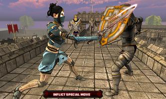 NinjaGirl : Ninja Survival Ultimate War 3D Free 🤺 imagem de tela 1