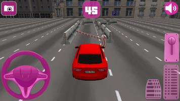 Girl Car Parking 3D screenshot 2