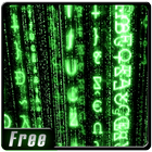 Matrix Rain 3D LWP FREE icône