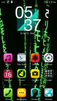 Matrix Rain 3D LWP FREE syot layar 2