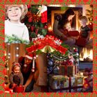 Icona Collage di vigilia di Natale