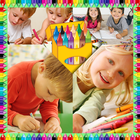 Crayons Photo Collage icon