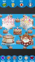 Birthday Cake Photo Collage syot layar 3
