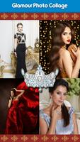 Collage de fotos de glamour Poster