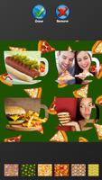 Collage de photos fast food capture d'écran 2