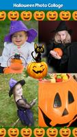 Collage de photo halloween Affiche