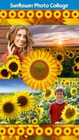 Sunflower Photo Collage 海報