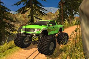 Monster Truck Hill Climb Racer الملصق