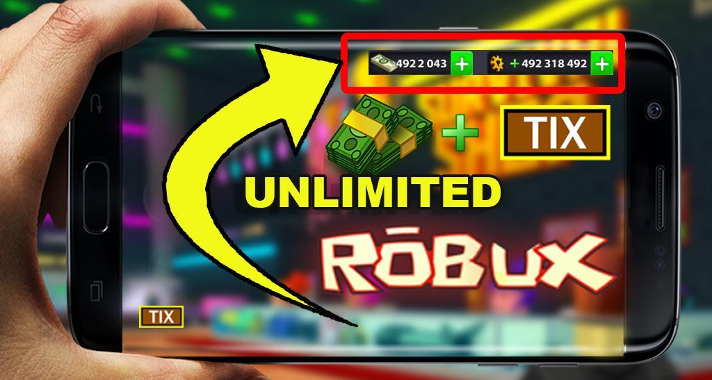 Unlimited Robux And Tix For Roblox Simulator For Android - unlimited robux and tix