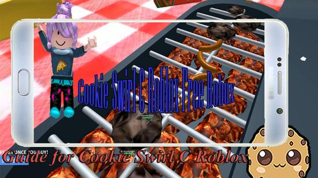 Robux Free Tips Cookie Swirl C Roblox Dlya Android Skachat Apk - robux free tips cookie swirl c roblox poster