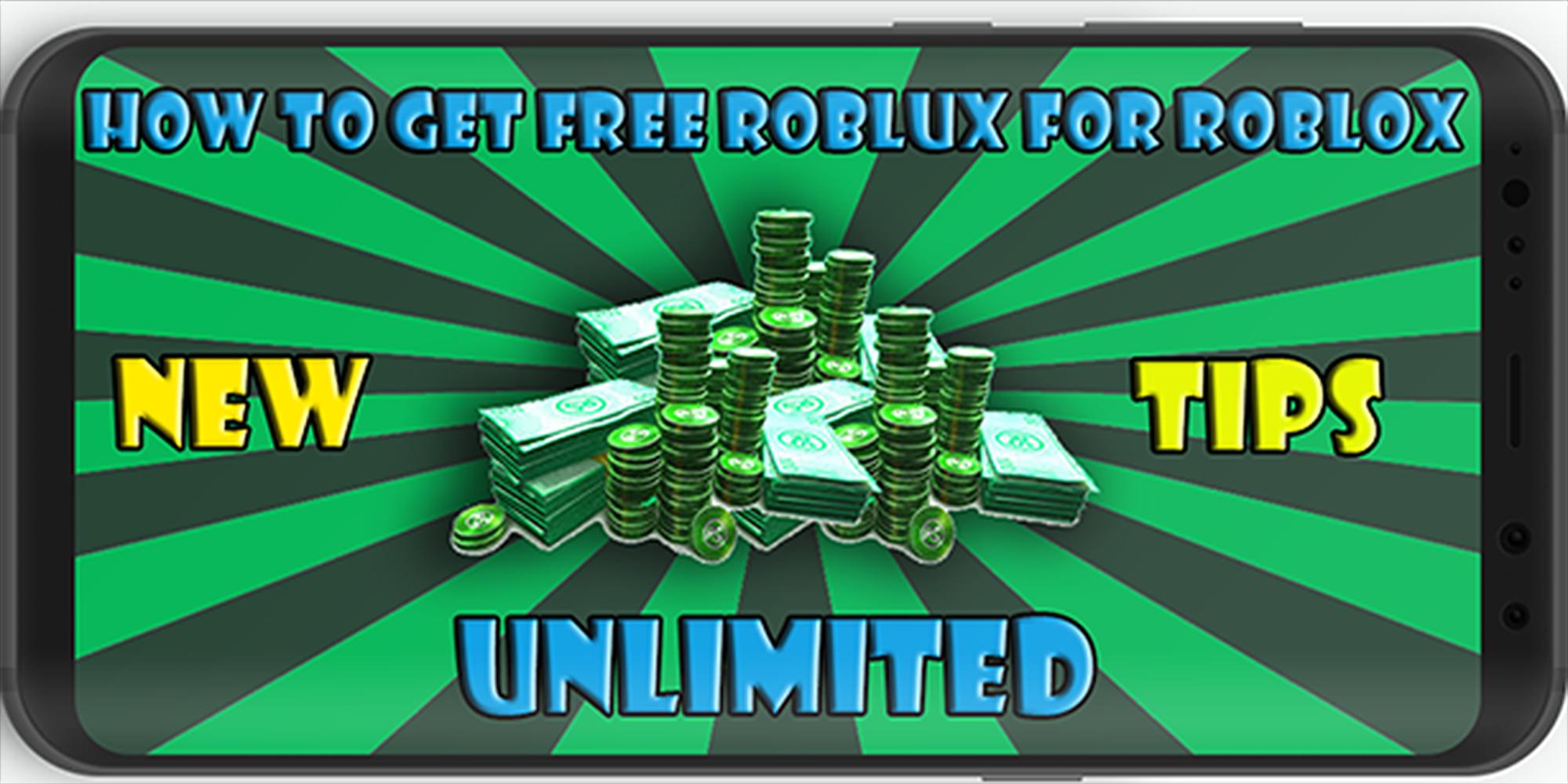 Guide Of How To Get Free Robux For Roblox Tips For Android - new tips for robux and roblox 2018 pro for android apk