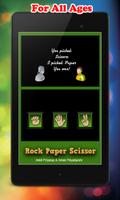 Rock Paper Scissors Robot Plakat