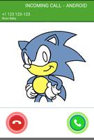 Call From Sonic Prank Ekran Görüntüsü 1