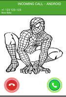 Call From Spider Prank captura de pantalla 1