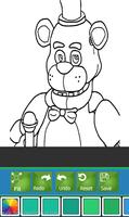 Coloring Book Five Nights poster