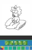 Coloring Book For Simpsons Tips imagem de tela 1