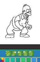 2 Schermata Coloring Book For Simpsons Tips