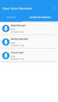 Easy Voice Recorder capture d'écran 2