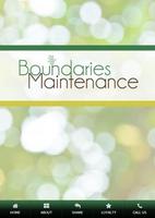 Boundaries Maintenance poster