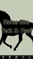 Horse Bits Tack and Feed الملصق