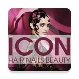 Icon Hair Nails and Beauty icône