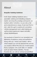 Kwik Valet Solutions screenshot 1