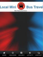 Local Mini Bus Travel Cartaz