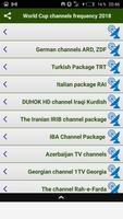 World Cup channels frequency 2018 imagem de tela 1