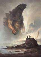 Godzilla Monster Wallpaper โปสเตอร์